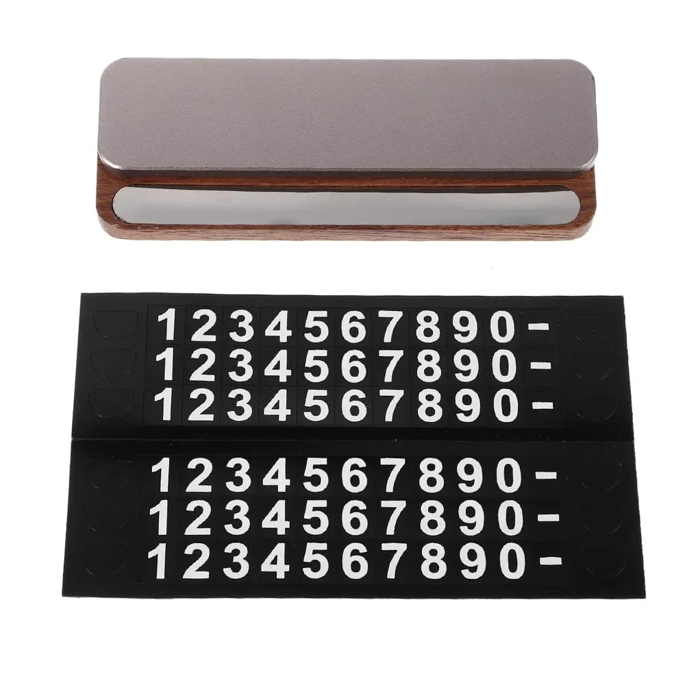 Universal Car Parking Phone Number Plate
