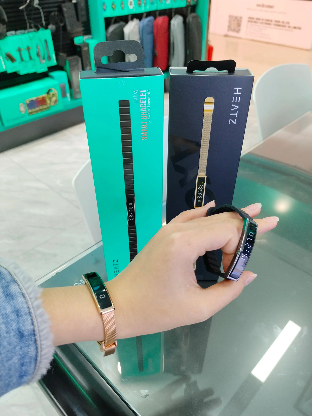 Smart Bracelet for Men and Women Android AMOLED Waterproof Fashion