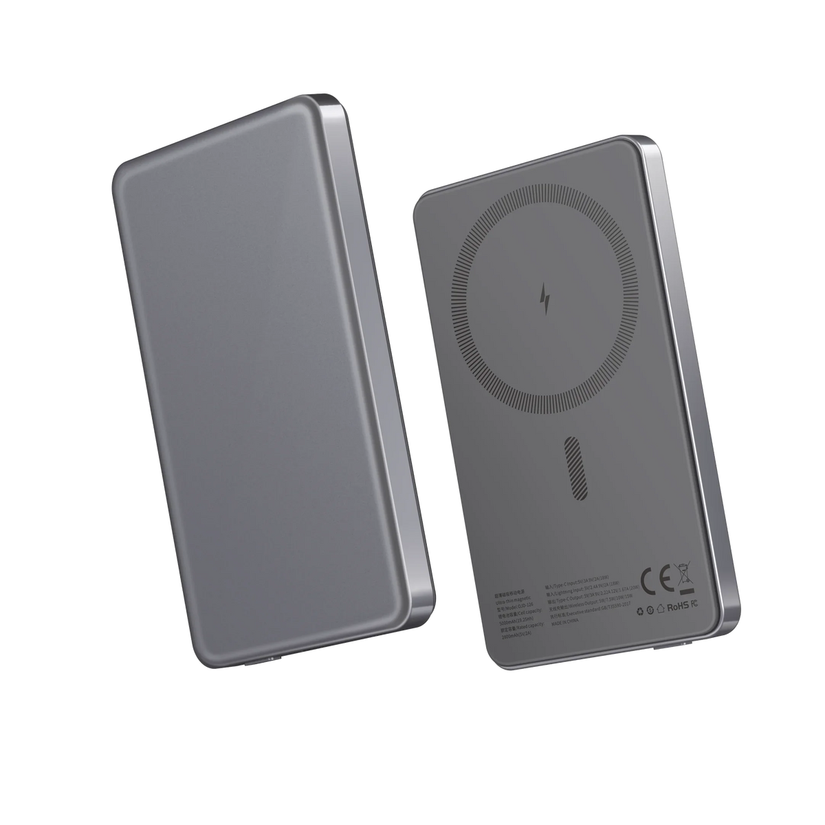 3 in 1 Magnetic Wireless Power Bank with Stand Detachable Portable Charger